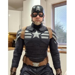 Captain America Stealth Strike  - Screen Printed Full Suit Captain America Stealth Strike  - Screen Printed Full Suit