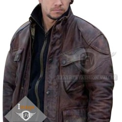 Four Brothers Brown Leather Jacket Style Coat Four Brothers Brown Leather Jacket Style Coat
