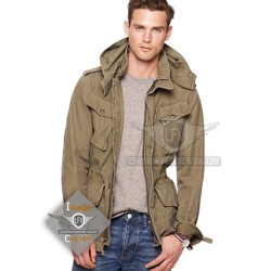 Garrison Fatigue Leather Jacket Garrison Fatigue Leather Jacket