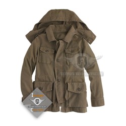 Garrison Fatigue Leather Jacket Garrison Fatigue Leather Jacket