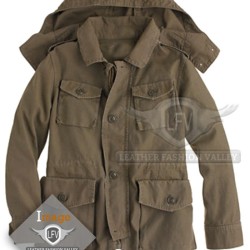 Garrison Fatigue Leather Jacket