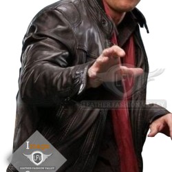 Ghost of Girlfriends Past Black Leather Jacket Ghost of Girlfriends Past Black Leather Jacket