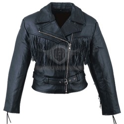 Classical Western Look Biker Leather Jacket Classical Western Look Biker Leather Jacket