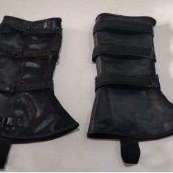 Captain America Black Concept Suit Boot Covers Captain America Black Concept Suit Boot Covers