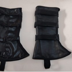 Captain America Black Concept Suit Boot Covers