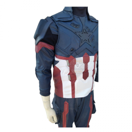 Captain America Infinity War Screen Printed Suit