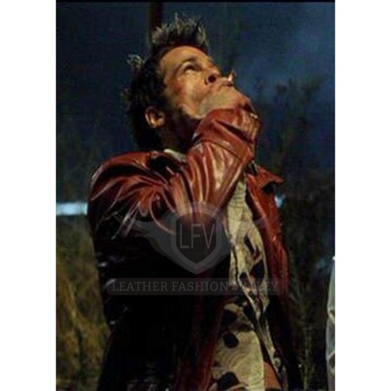 Fight Club Brown Leather Jacket