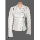 Anne Hathaway Get Smart White Leather Jacket