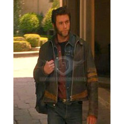X - Men Origins Wolverine Leather Jacket X - Men Origins Wolverine Leather Jacket