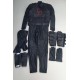 Daredevil Born Again Black Suit Red DD Logo on chest