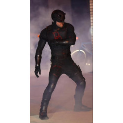 Daredevil Born Again Black Suit Red DD Logo on chest Daredevil Born Again Black Suit Red DD Logo on chest