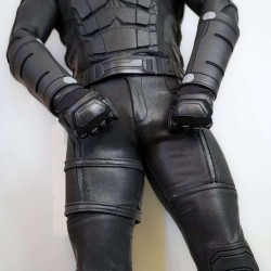 Daredevil Born Again Black Suit Red DD Logo on chest