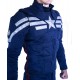 Avengers 4 Endgame Captain America Stealth Strike Suit - Premium Version with rubber and badge upgrades (Screen Accurate)