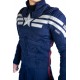 Avengers 4 Endgame Captain America Stealth Strike Suit - Premium Version with rubber and badge upgrades (Screen Accurate)