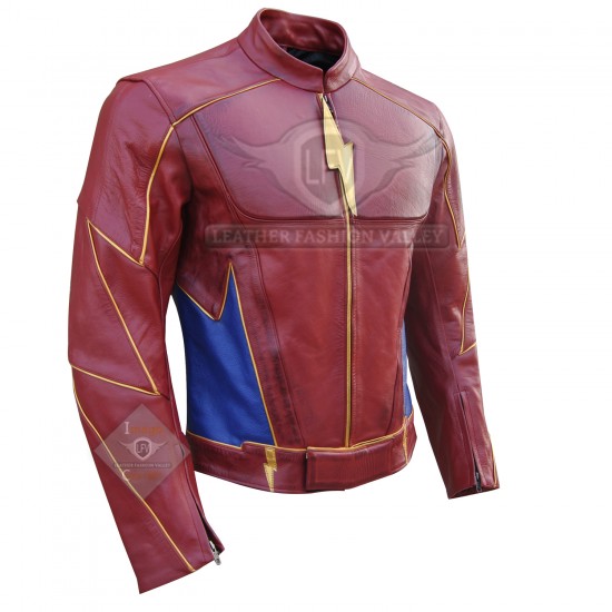 Flash Jay Garrick Leather Jacket