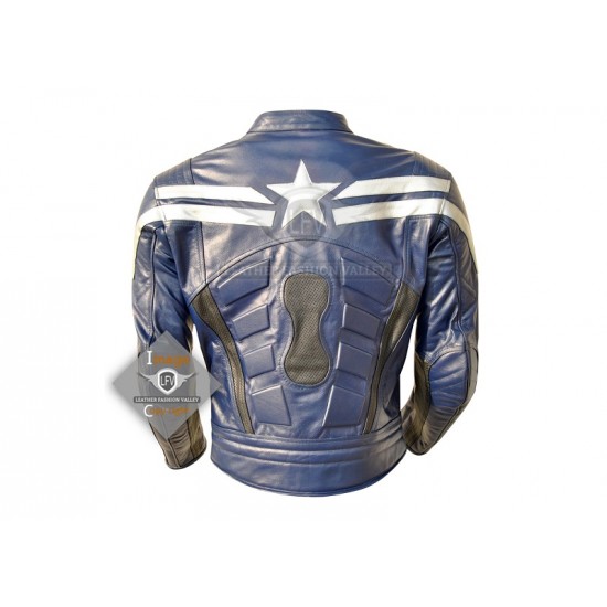 The Winter Soldier Captain America motorcycle Jacket
