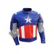 Captain America First Avenger Mens Movie Leather Jacket