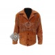 Desert Western Cowboy Fashion Leather Jacket