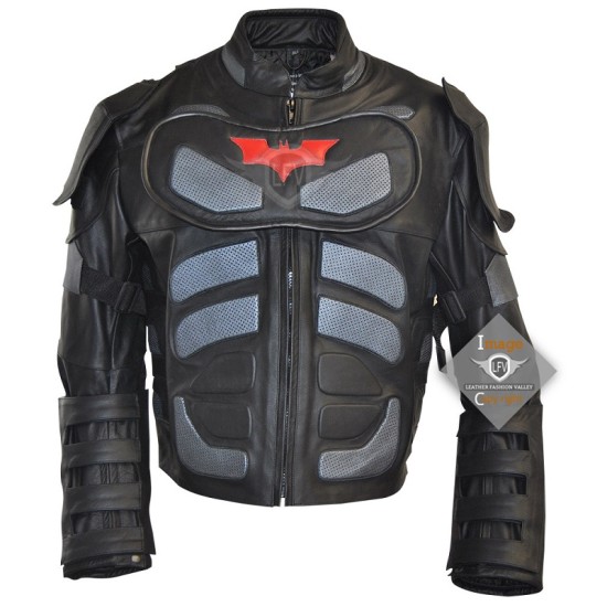 Mens Biker Black Leather Jacket