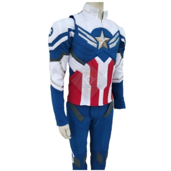 Captain America Sam Wilson Suit - From the movie, Falcon and the Winter Soldier