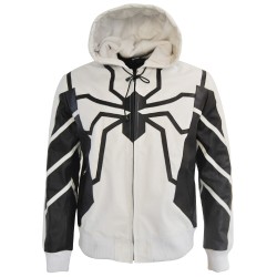 Spiderman leather Jacket hoody Spiderman leather Jacket hoody