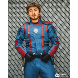 Star Lord Costume Guardians of The Galaxy Screen Printed Suit Star Lord Costume Guardians of The Galaxy Screen Printed Suit