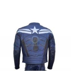 The Winter Soldier Captain America Stealth Strike Leather Jacket The Winter Soldier Captain America Stealth Strike Leather Jacket