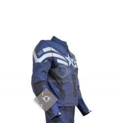 The Winter Soldier Captain America Stealth Strike Leather Jacket The Winter Soldier Captain America Stealth Strike Leather Jacket