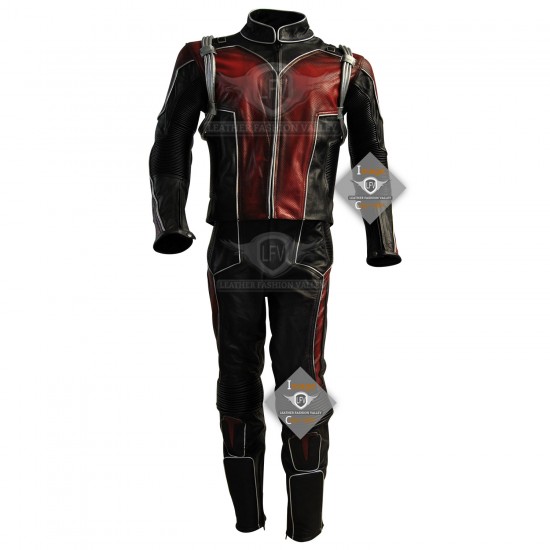 Paul Rudd Ant Man Leather Suit