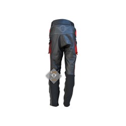 Avengers Age Of Ultron Costume Black Red Captain America  Pants Avengers Age Of Ultron Costume Black Red Captain America  Pants