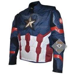 Captain America Civil War Costume Cordura Jacket Captain America Civil War Costume Cordura Jacket