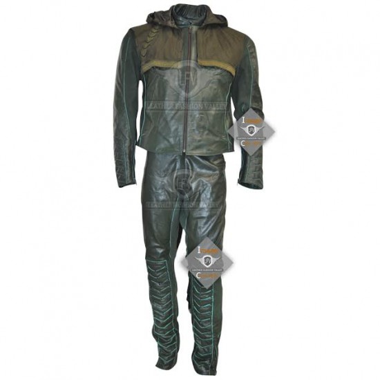 Oliver Queen Green Arrow Costume Full Suit