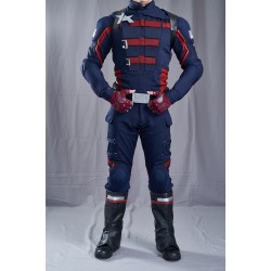 The Falcon and the Winter Soldier US Agent Blue Suit  The Falcon and the Winter Soldier US Agent Blue Suit
