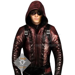 Arrow Season 3 Leather Jacket Arrow Season 3 Leather Jacket