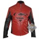 Superman Red Black leather jacket