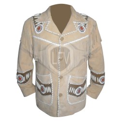 Hot Sale Men Stylish Western Leather Jacket