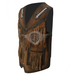 Stylish Men Western Leather vest Stylish Men Western Leather vest