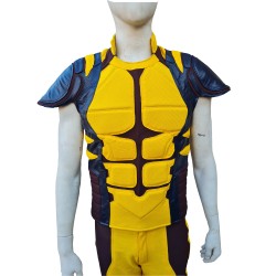 Wolverine Costume Yellow Brown X men Suit Gloves Gauntlets Boot Covers