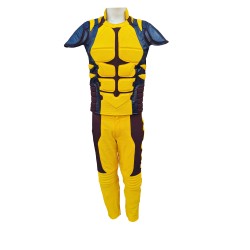 Wolverine Costume Yellow Brown X men Suit Gloves Gauntlets Boot Covers