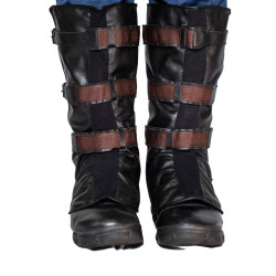 Captain America Leather Boot Covers Captain America Leather Boot Covers