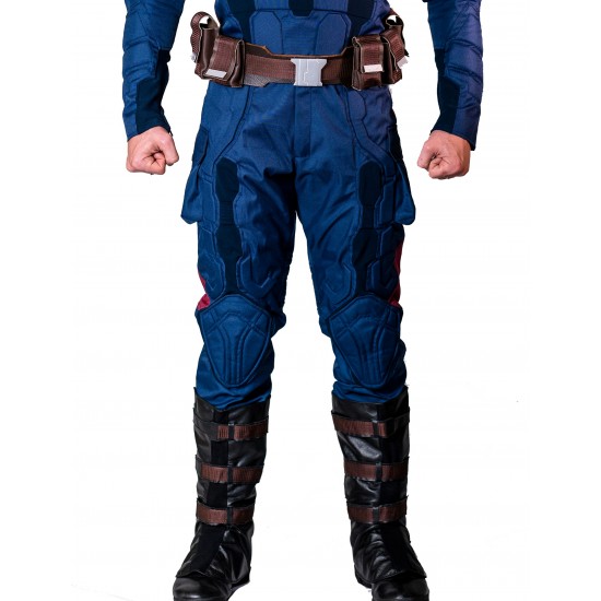 Captain America Leather Belt
