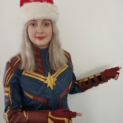Captain Marvel Leather Suit Captain Marvel Leather Suit