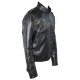 Classic Black 2 Pocket Real Leather Jacket