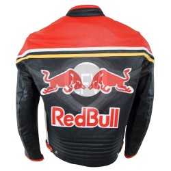 RedBull Motorbike Racing Leather Jacket RedBull Motorbike Racing Leather Jacket