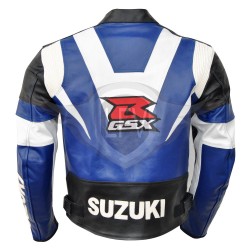 SUZUKI Brand GSXR Motorbike Leather Jacket SUZUKI Brand GSXR Motorbike Leather Jacket