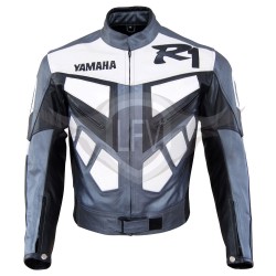 Yamaha R1 Motorbike Leather Jacket Yamaha R1 Motorbike Leather Jacket